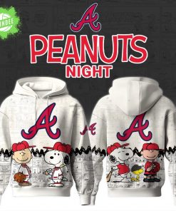 Atlanta Braves MLB x 75th Anniversary of Peanuts Limited Edition Hoodie 2025