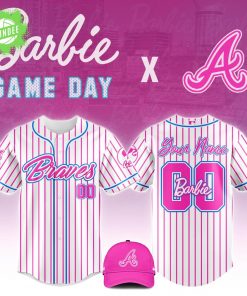 Atlanta Braves MLB x Barbie Night Game Limited Edition Jersey 2025