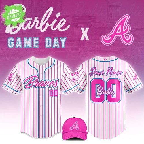 Atlanta Braves MLB x Barbie Night Game Limited Edition Jersey 2025