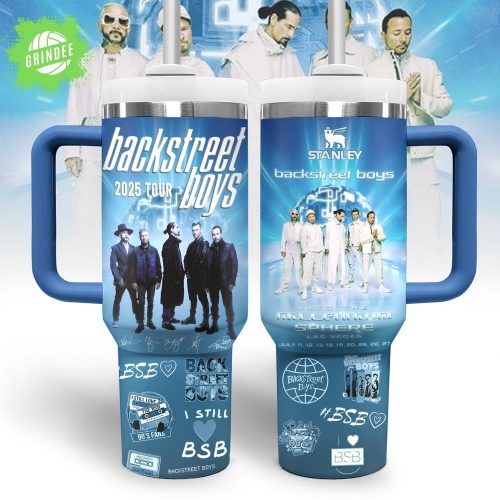 Backstreet Boys 2025 Tour HANDLE Tumbler Limited Edition