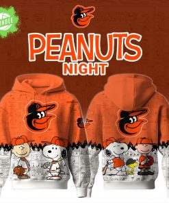 Baltimore Orioles MLB x 75th Anniversary of Peanuts Limited Edition Hoodie 2025