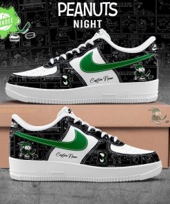Binghamton Black Bears 75th Anniversary of Peanuts Custom Name for Fans Shoes