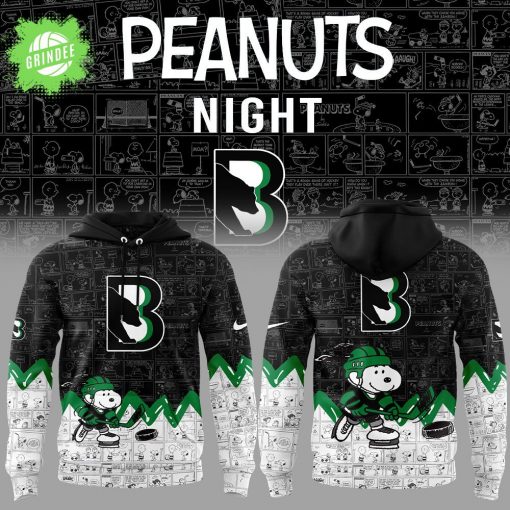Binghamton Black Bears 75th Anniversary of Peanuts Limited Edition Hoodie