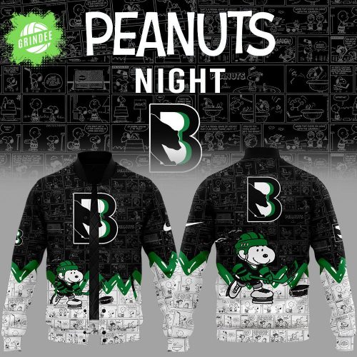 Binghamton Black Bears 75th Anniversary of Peanuts Limited Edition Jacket