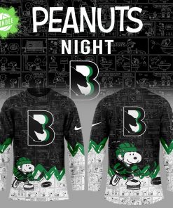 Binghamton Black Bears 75th Anniversary of Peanuts Limited Edition Jersey