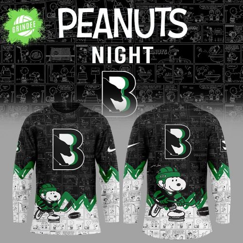 Binghamton Black Bears 75th Anniversary of Peanuts Limited Edition Jersey