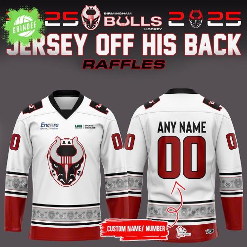 Birmingham Bulls Hockey 2025 Limited Edition Personalized NHL Jersey