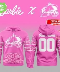 Colorado Avalanche Barbie Night Hoodie Limited Edition