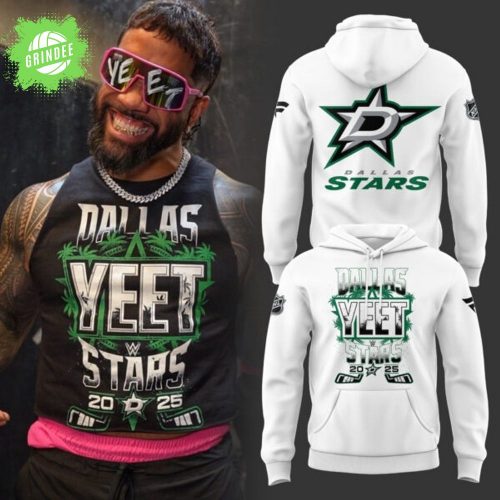 Dallas Stars x Y.E.E.T Limited Edition White Hoodie