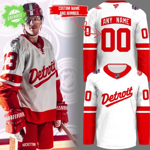 Detroit Red Wings “2025 Stadium Series” Custom Limited Edition Jersey