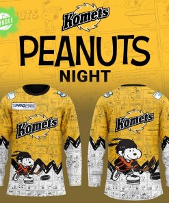 Fort Wayne Komets 75th Anniversary of Peanuts Limited Edition Hoodie