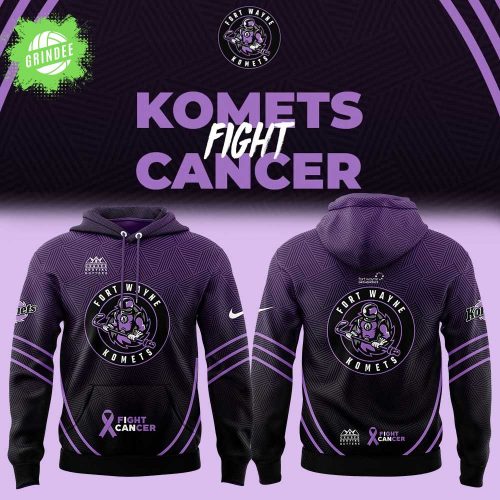 Fort Wayne Komets Fight Cancer Night Limited Edition Hoodie