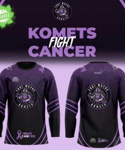 Fort Wayne Komets Fight Cancer Night Limited Edition NHL Jersey