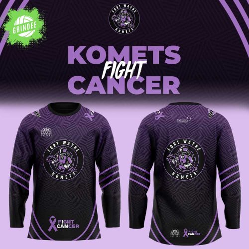 Fort Wayne Komets Fight Cancer Night Limited Edition NHL Jersey