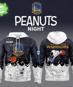 Golden State Warriors 75th Anniversary of Peanuts Hot Limited Edition Hoodie