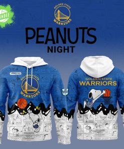 Golden State Warriors 75th Anniversary of Peanuts Limited Edition Hoodie