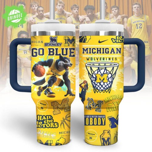 HANDLE TUMBLER Michigan Go Blue Limited Edition