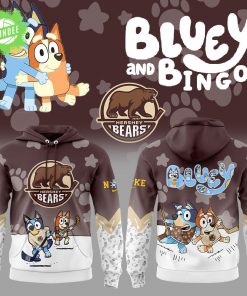 Hershey Bears Bluey and Bingo Hoodie Limited Edition