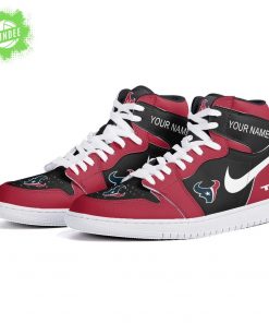 Houston Texans Custom Jordan 1 Sneakers – Personalized Sports Shoes