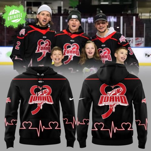 Idaho Steelheads Jayden DeLuca Foundation Hoodie Limited Edition