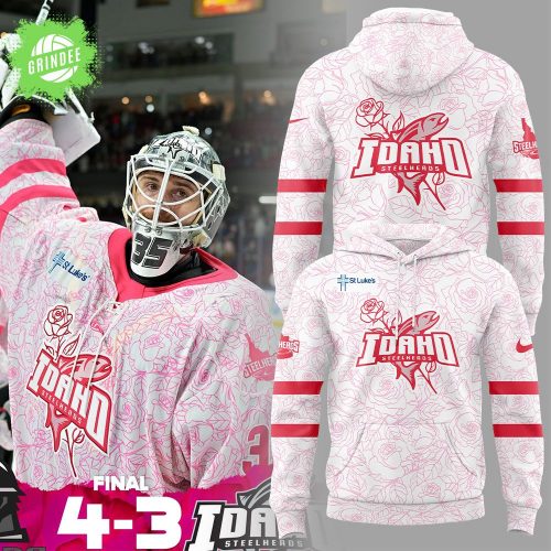 Idaho Steelheads Pink in the Rink Hoodie Limited Edition