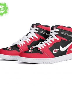 Kansas City Chiefs Custom Jordan 1 Sneakers – Sports Edition