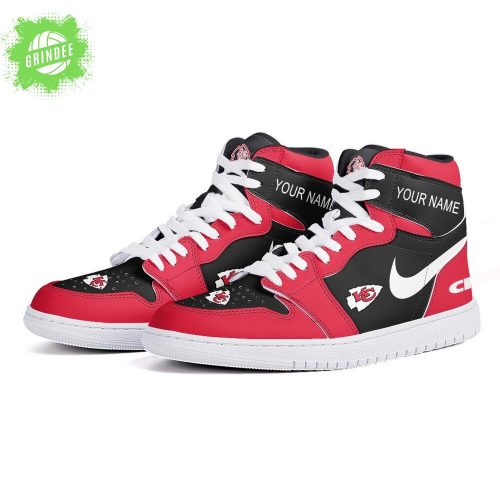 Kansas City Chiefs Custom Jordan 1 Sneakers – Sports Edition