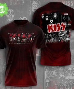 Kiss Band 3D Graphic Limited Edition T-shirt
