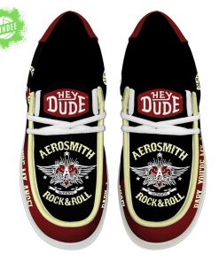 Limited Edition Aerosmith Rock and Roll Loafer Shoes – Classic Style