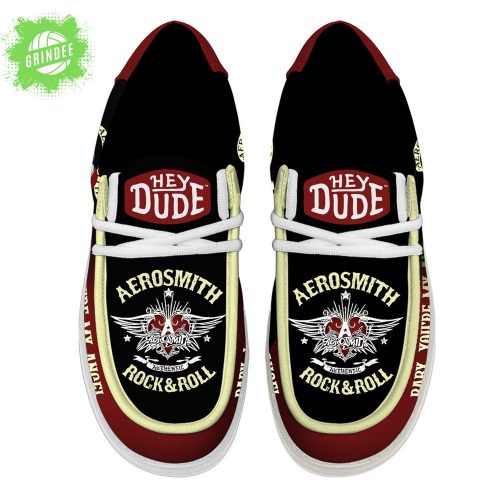 Limited Edition Aerosmith Rock and Roll Loafer Shoes – Classic Style