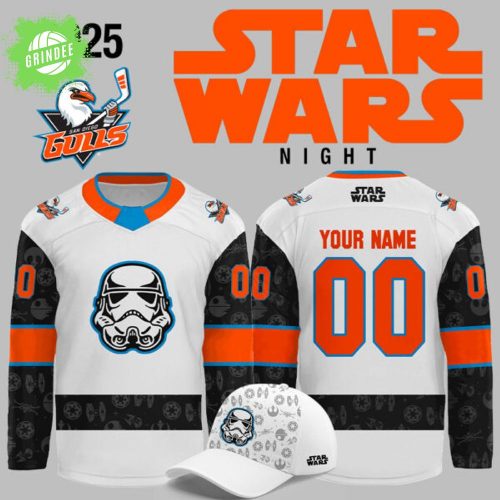 Limited Edition Gulls 24-25 Star Wars Custom Jersey