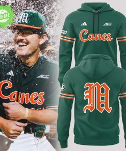 Limited Edition Miami Hurricanes Baseball Hoodie 2025