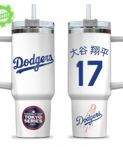 Los Angeles Baseball 40oz Tumbler 2025 MLB World Tour Tokyo Series