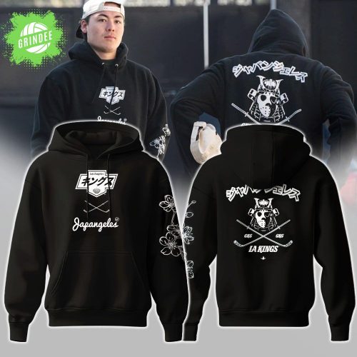 Los Angeles Kings x Japangeles Black Hoodie Limited Edition