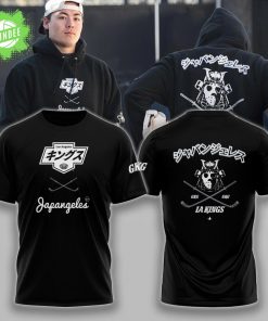 Los Angeles Kings x Japangeles Black T-shirt Limited Edition 2025