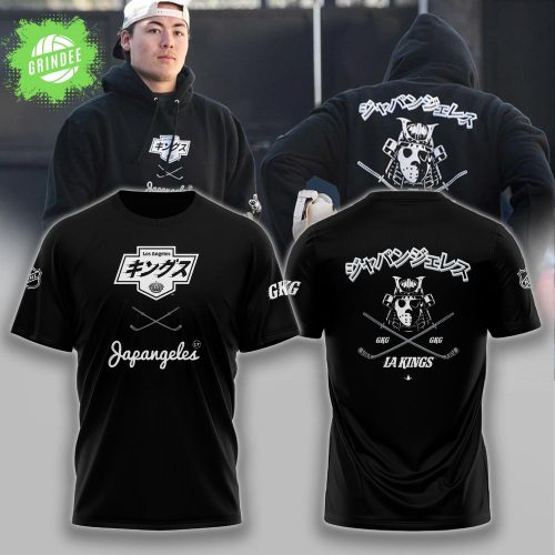 Los Angeles Kings x Japangeles Black T-shirt Limited Edition 2025