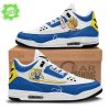 Vegeta Super Saiyan God AJ3 Sneakers Custom Kicks Limited Edition