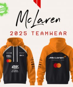 McLaren Racing 2025 Team Wear Hoodie Limited Edition