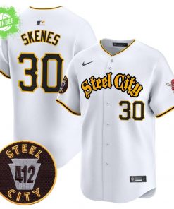 Men’s Pittsburgh Pirates 412 Patch Vapor Premier Limited Edition Jersey