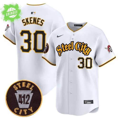 Men’s Pittsburgh Pirates 412 Patch Vapor Premier Limited Edition Jersey