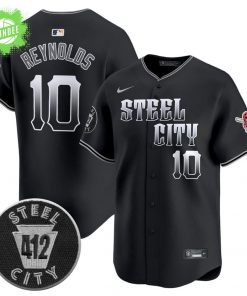 Men’s Pittsburgh Pirates Steel City Patch Vapor Premier Limited Edition Baseball Jersey