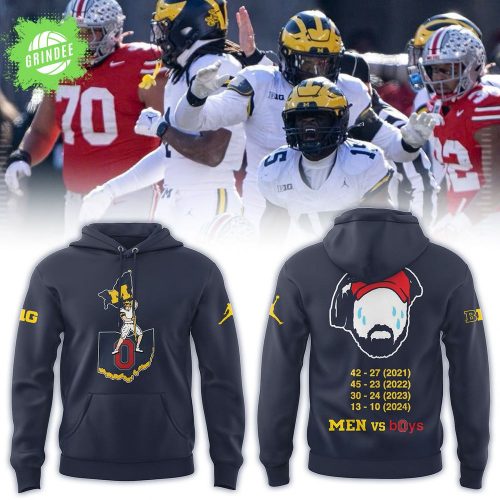 Michigan Wolverines “Men vs Boys” Limited Edition Hoodie 2025