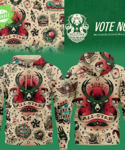 Milwaukee Bucks 2025 All-Star Vote Now Fan Limited Edition Hoodie