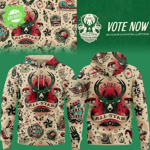 Milwaukee Bucks 2025 All-Star Vote Now Fan Limited Edition Hoodie