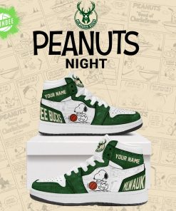 Milwaukee Bucks 75th Anniversary of Peanuts Limited Edition Sweatshirt