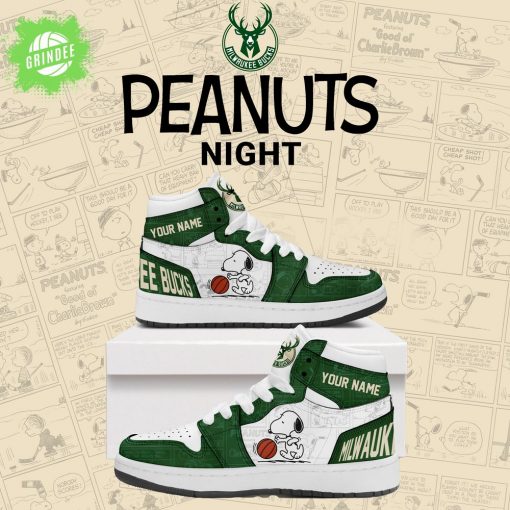 Milwaukee Bucks 75th Anniversary of Peanuts Limited Edition Sweatshirt