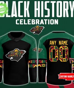 Minnesota Wild Black History Celebration Ticket Pack NHL Jersey