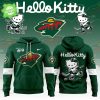 Minnesota Wild x Hello Kitty Night Pink Version Hoodie Limited Edition