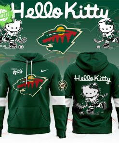Minnesota Wild x Hello Kitty Night Limited Edition Hoodie