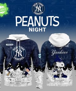 New York Yankees 75th Anniversary of Peanuts Limited Edition Hoodie 2025